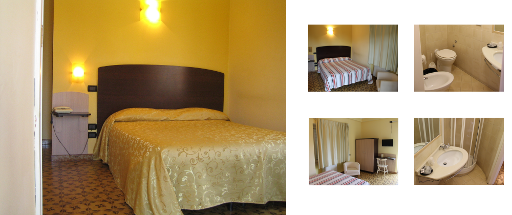 Single room with double bed - ALBERGO CARPINO